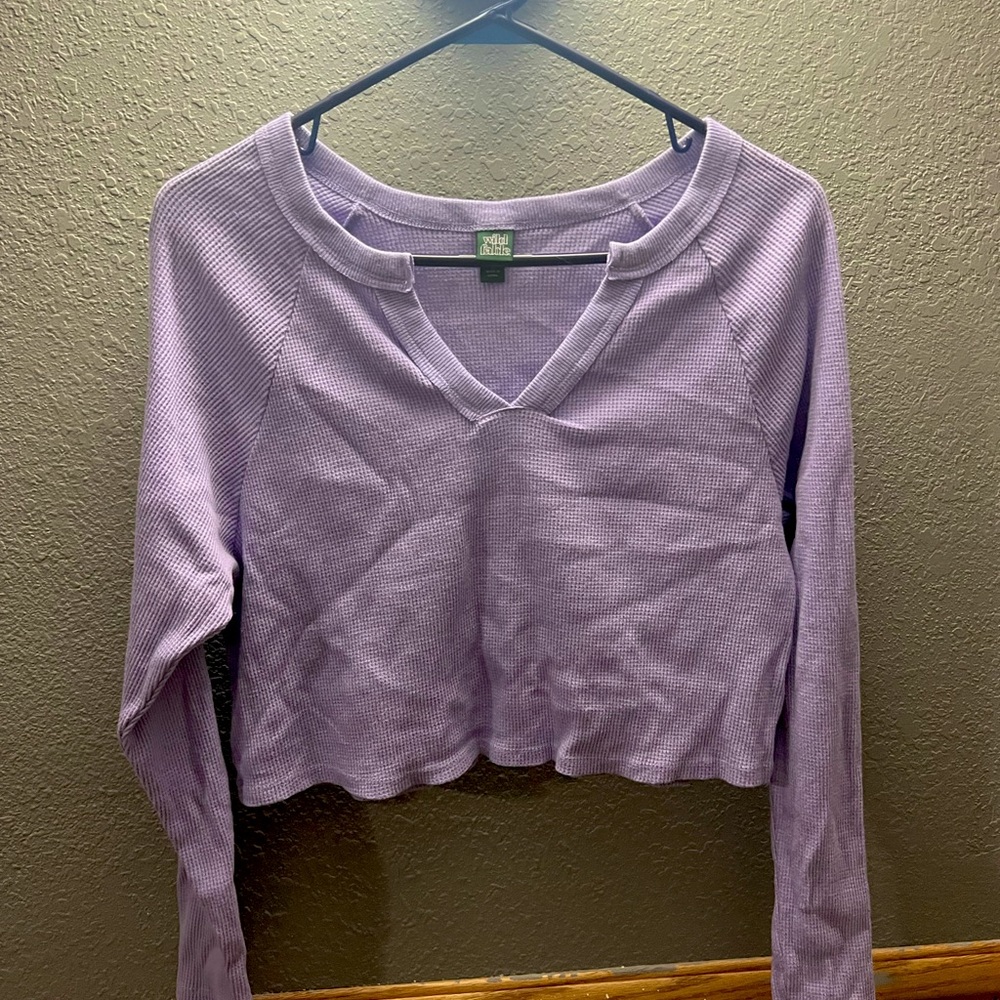 2 Wild Fable Cropped Long Sleeves